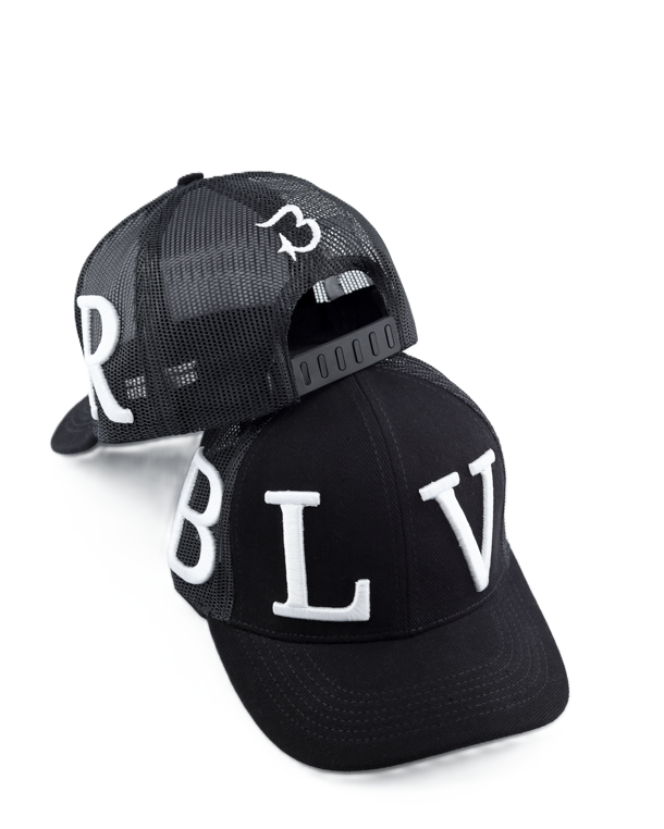 Gorra Blvr Trucker Negro