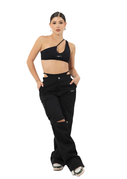 Bodysuit Flamme Negro