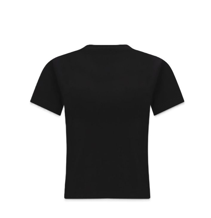 Crop Top Signature Baby Negro - Vista detalle 2