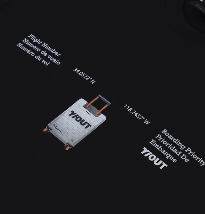 Camiseta Destination Negro