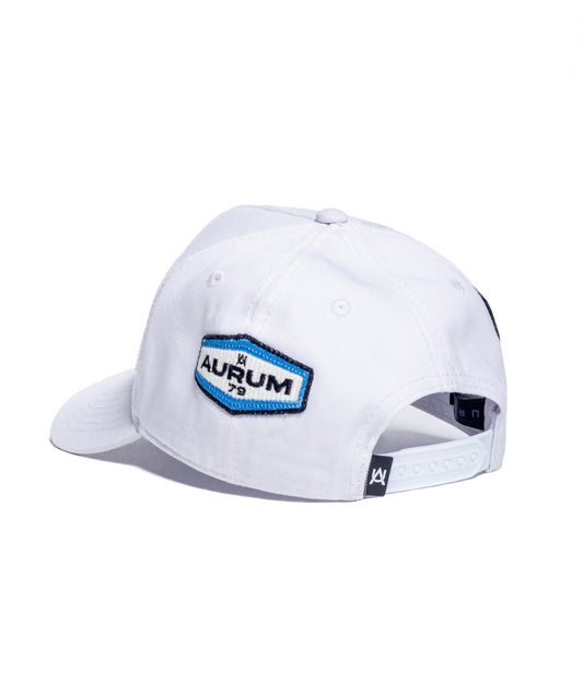 Gorra Aurum Star Patch Blanco