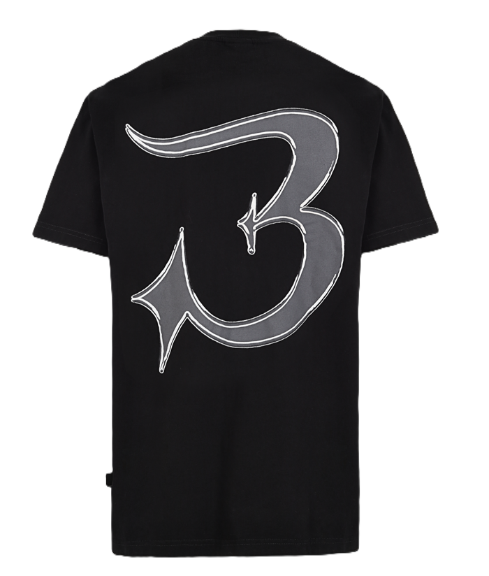 Camiseta Blvr Three Negro