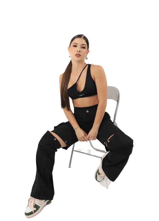 Bodysuit Flamme Negro