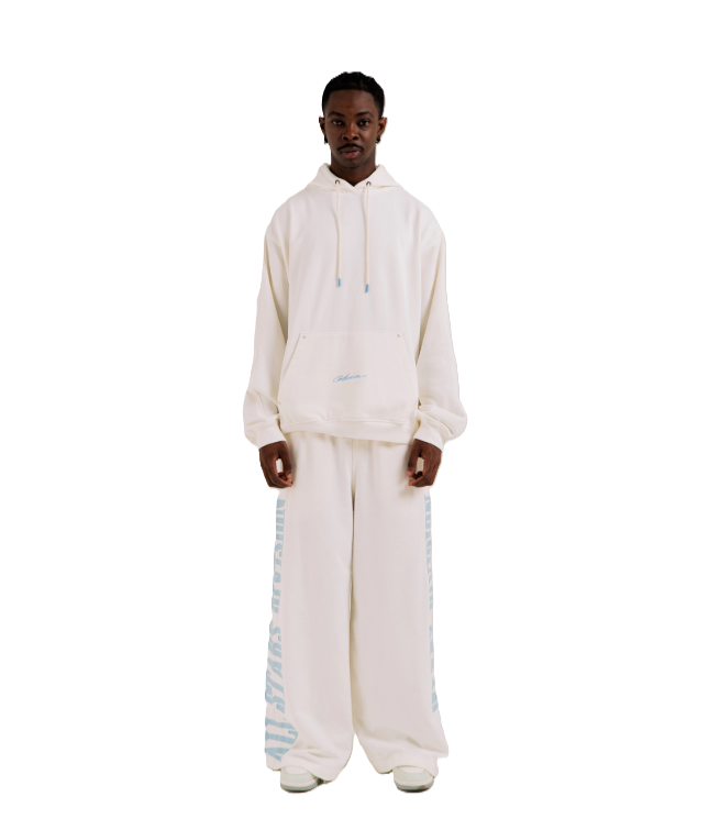 Jogger Star Dividion Blanco - Vista frontal