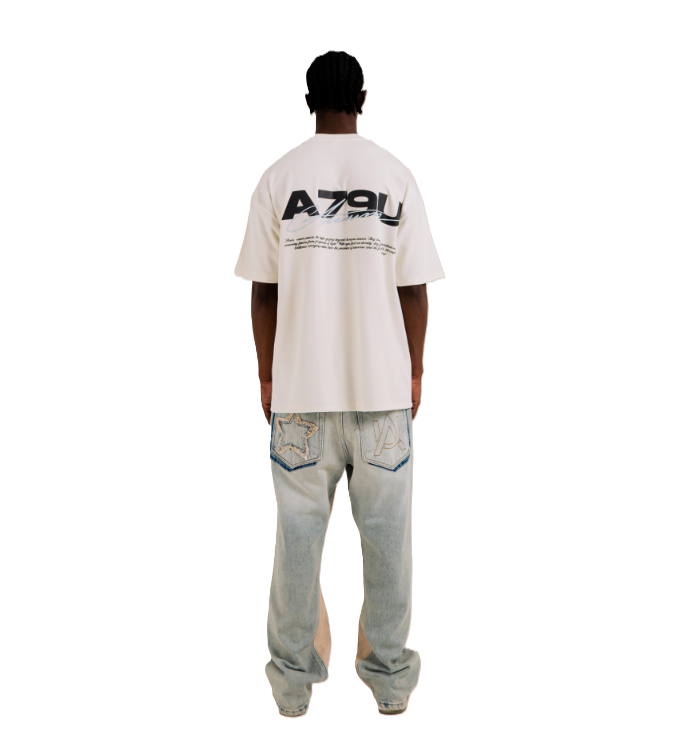 Camiseta White A79 Blanco - Vista posterior
