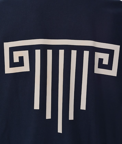 Camiseta Portico Navy Negro