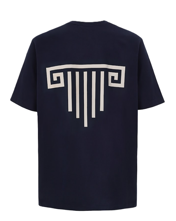 Camiseta Portico Navy Negro