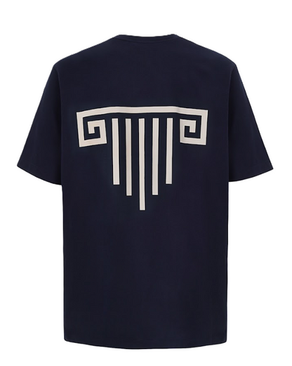 Camiseta Portico Navy Negro
