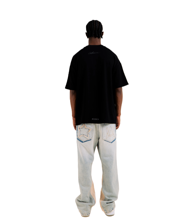Camiseta Black To Black Negro - Vista posterior