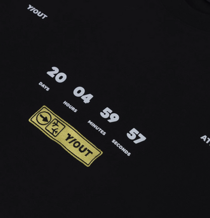 Camiseta Count Down Negro