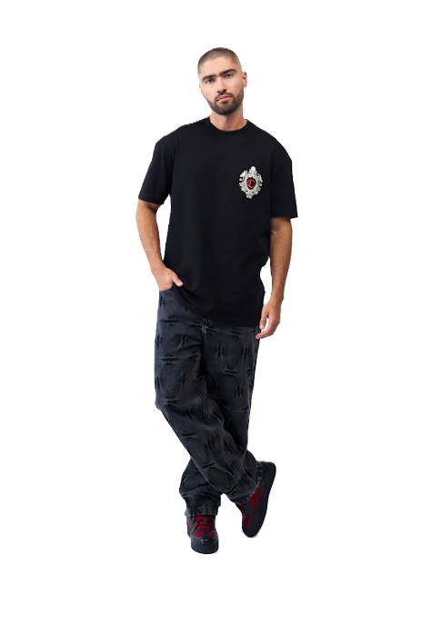 Camiseta Euforia Negro - Vista frontal