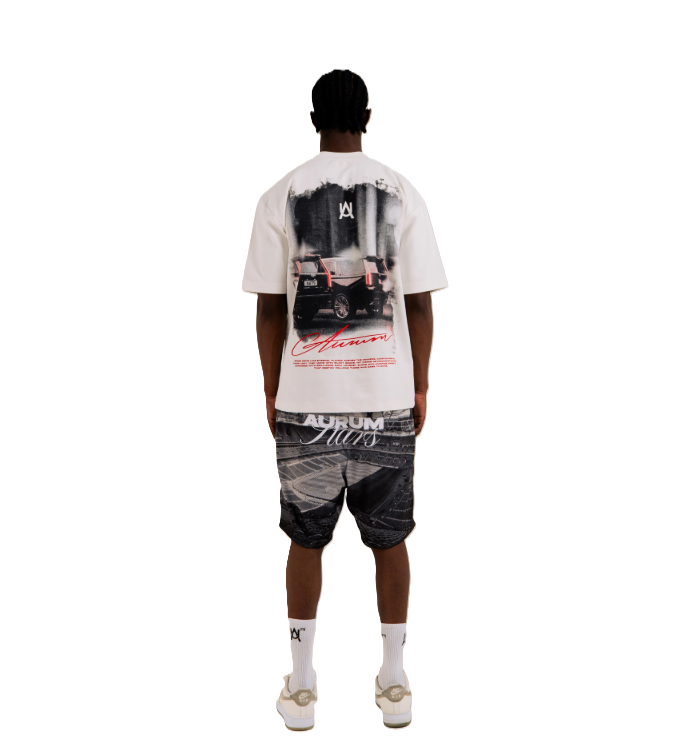 Camiseta Flashes Blanco - Vista posterior