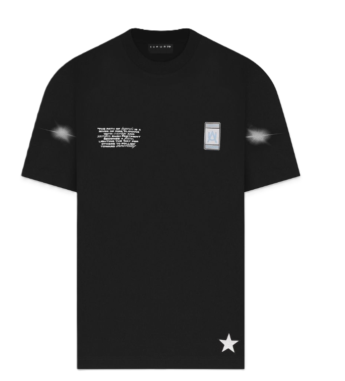 Camiseta Ghost Negro - Vista detalle