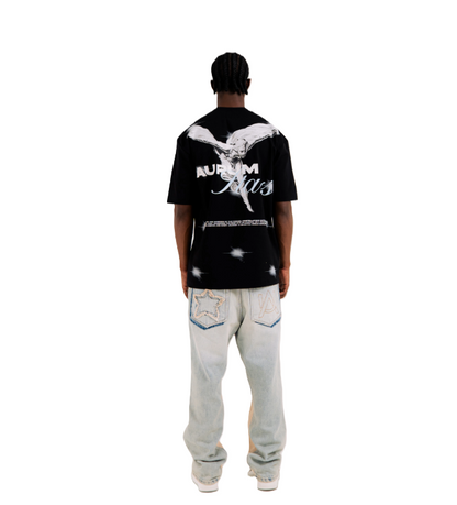 Camiseta Ghost Negro - Vista posterior