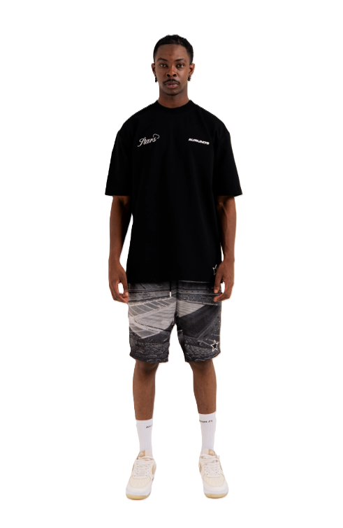 Camiseta Gods Plan Negro - Vista frontal