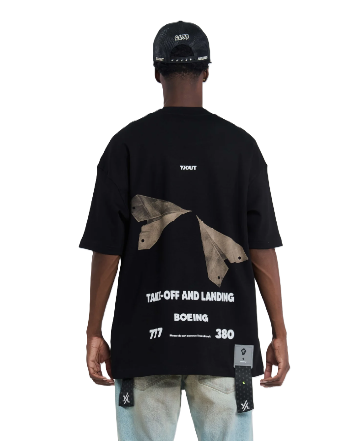 Camiseta Hkg Negro