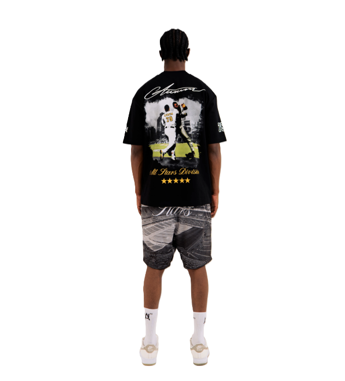 Camiseta Home Run Negro - Vista posterior