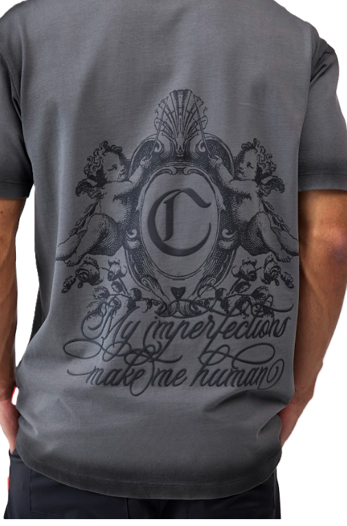 Camiseta Intaglio Negro - Vista detalle 2