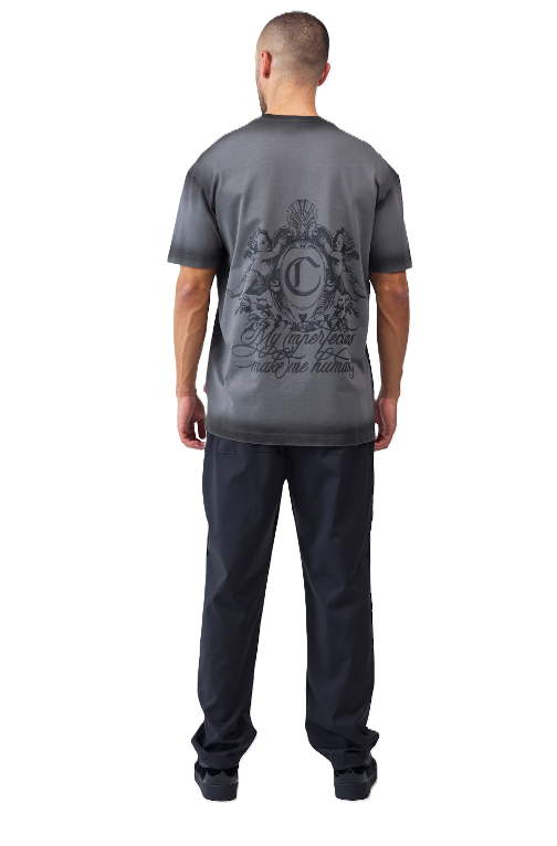 Camiseta Intaglio Negro - Vista posterior