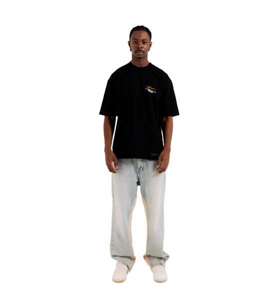 Camiseta Kb Negro - Vista frontal