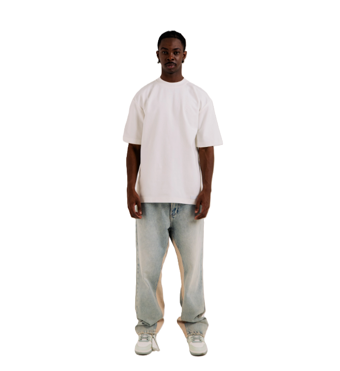Camiseta Line White Blanco - Vista frontal