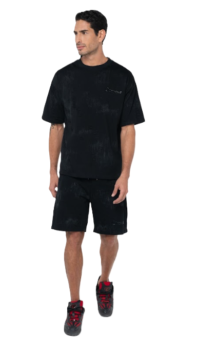 Camiseta Estivo Negro - Vista frontal