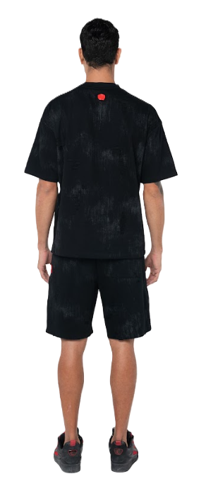 Camiseta Estivo Negro - Vista posterior
