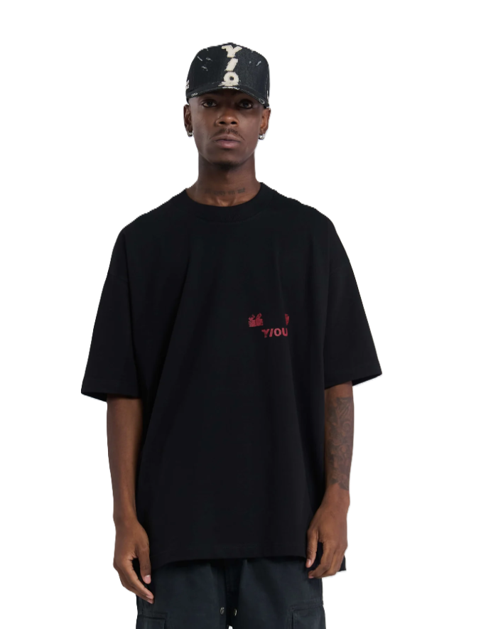 Camiseta Plane Negro