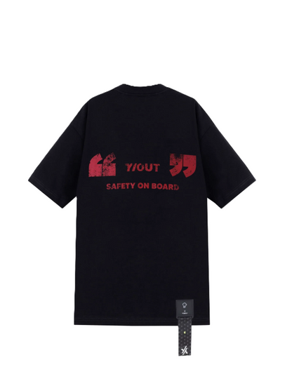 Camiseta Plane Negro