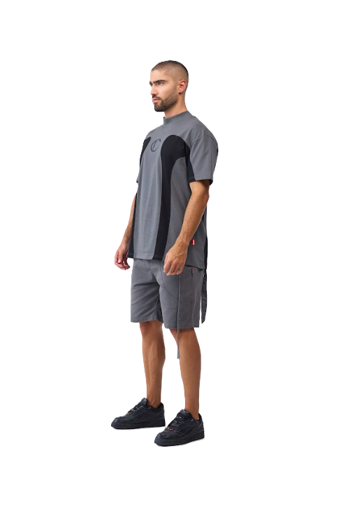 Camiseta Ragno G/N Gris/Negro