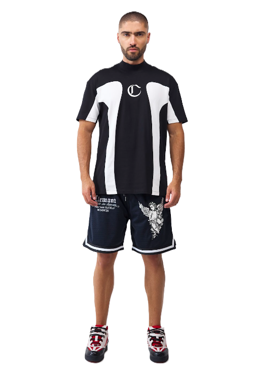 Camiseta Ragno N/Cr Negro/Crema