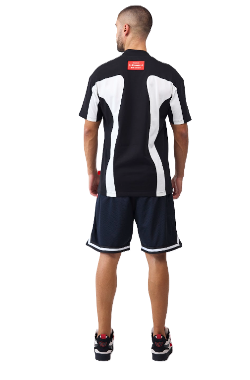 Camiseta Ragno N/Cr Negro/Crema