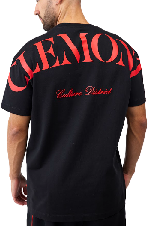 Camiseta Sintesi Negro - Vista detalle