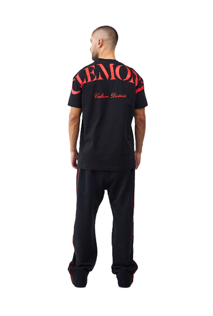 Camiseta Sintesi Negro - Vista posterior