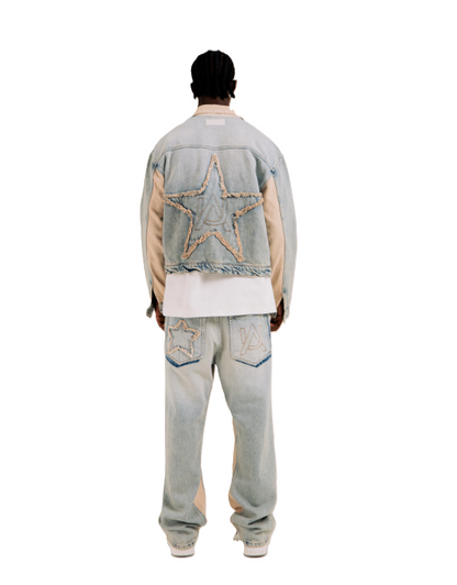 Buzo Star Denim Azul - Vista posterior