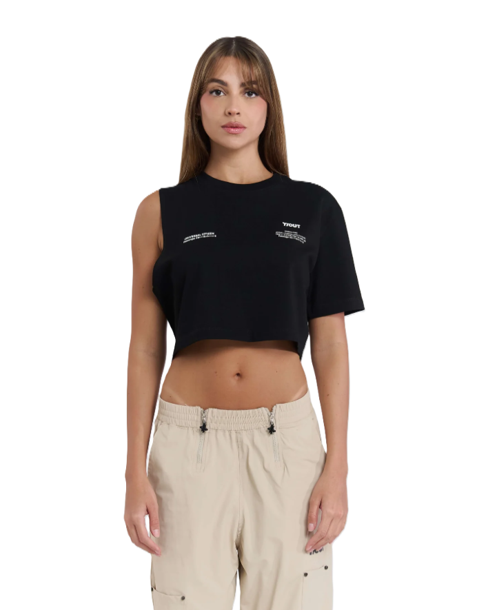 Crop Top Concorde Negro