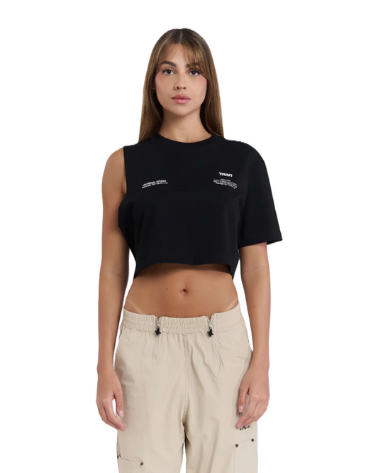 Crop Top Concorde Negro