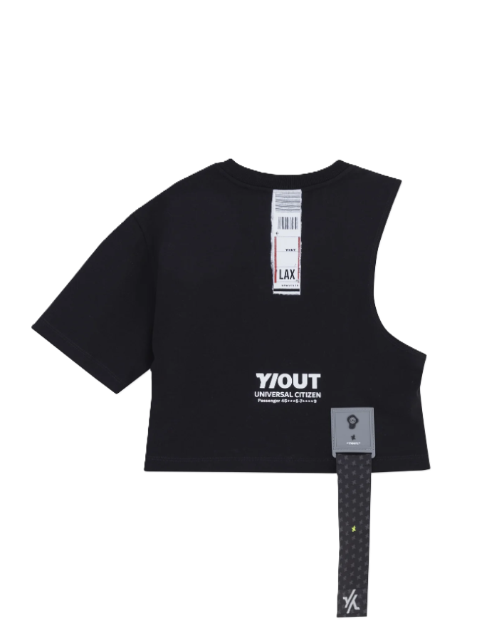 Crop Top Concorde Negro