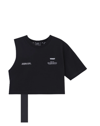 Crop Top Concorde Negro