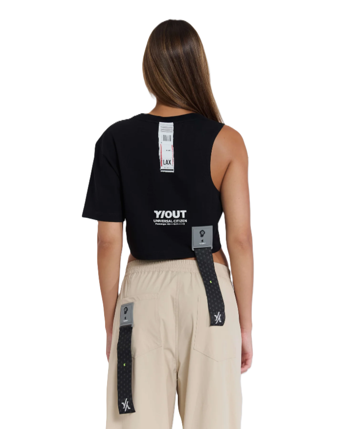 Crop Top Concorde Negro