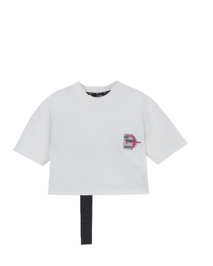 Crop Top Flyer Ivory