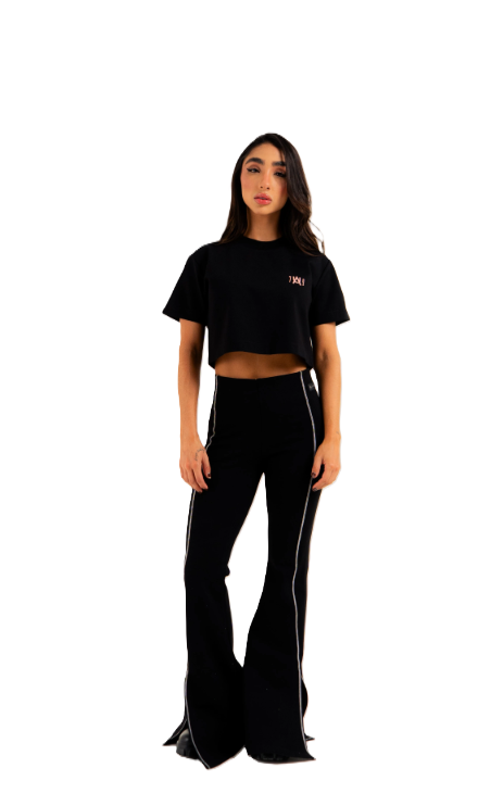Camiseta Stardust Negro - Vista frontal