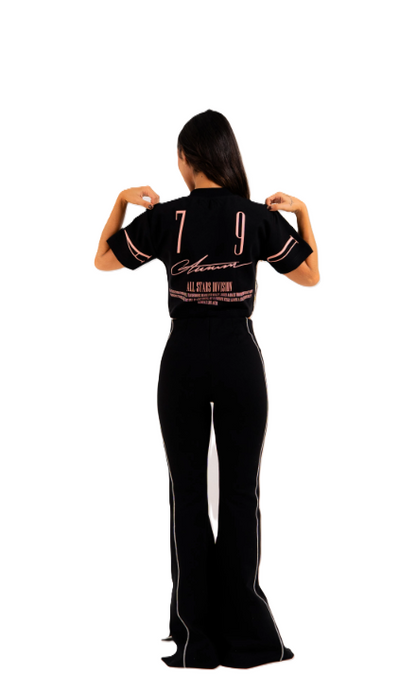 Camiseta Stardust Negro - Vista posterior