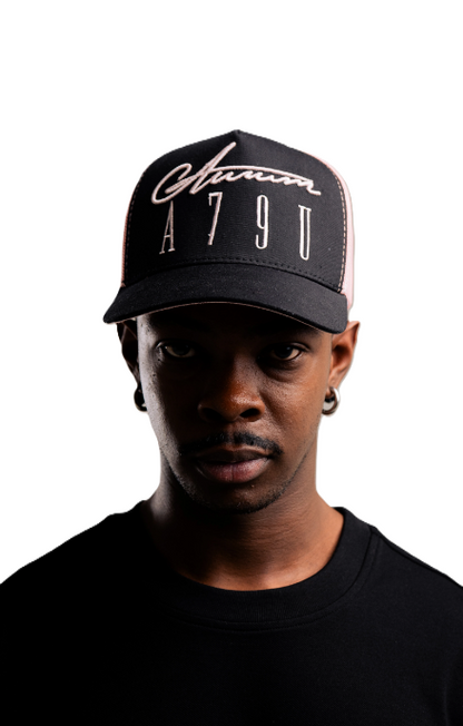 Gorra Black & Rose Negro - Vista frontal