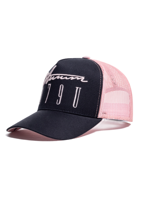 Gorra Black & Rose Negro - Vista posterior