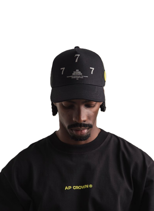Gorra Siete Negro