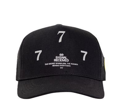 Gorra Siete Negro
