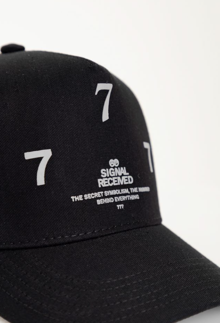 Gorra Siete Negro