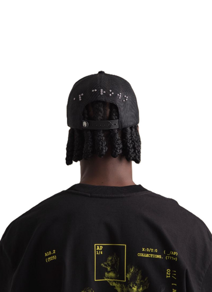 Gorra Siete Negro