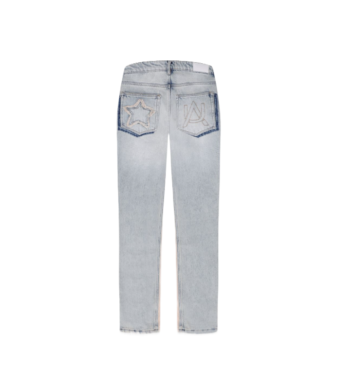 Pantalón Star Men Azul - Vista lateral